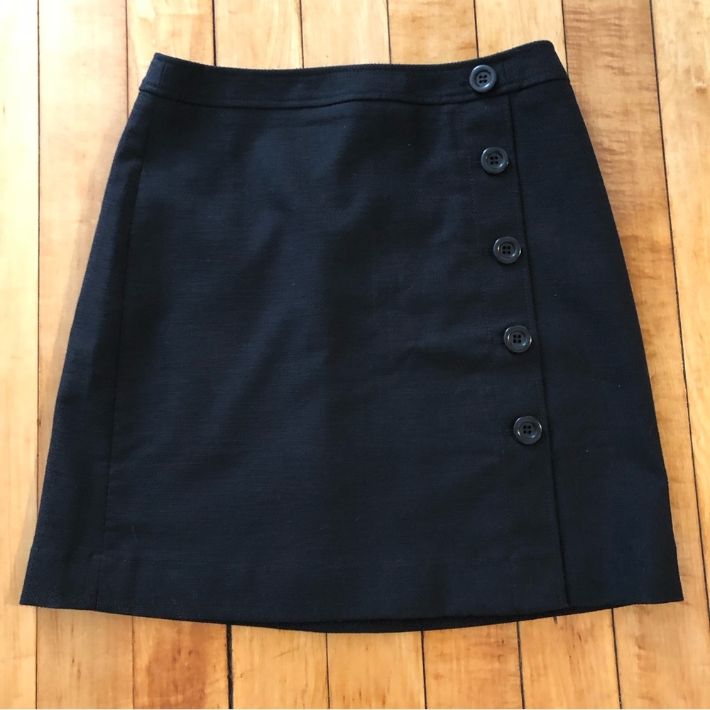 Ann Taylor Black A Line Skirt